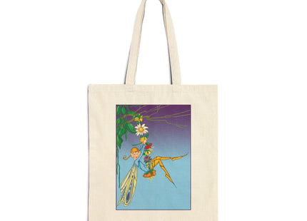 A Fairy's Delight Cotton Canvas Tote Bag