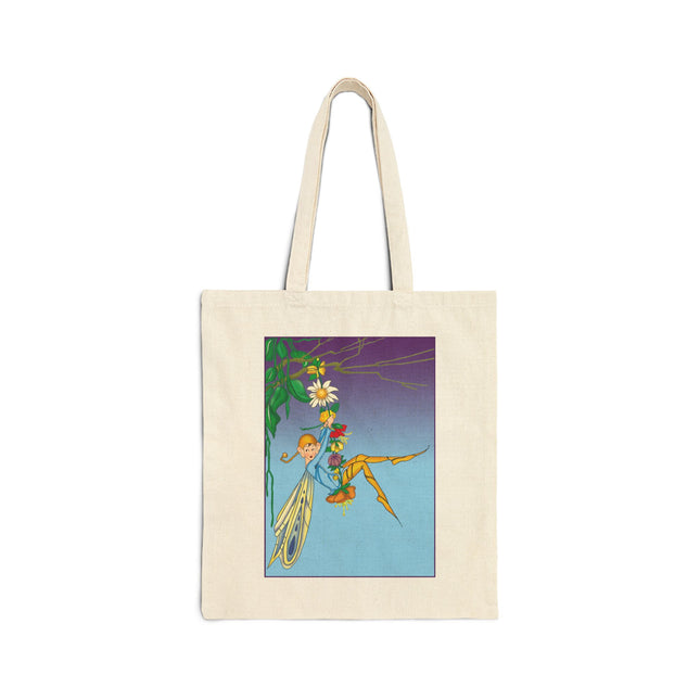 A Fairy's Delight Cotton Canvas Tote Bag