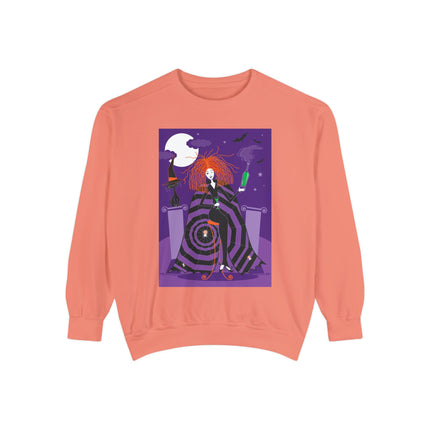 Mystic Elegance Unisex Garment-Dyed Sweatshirt