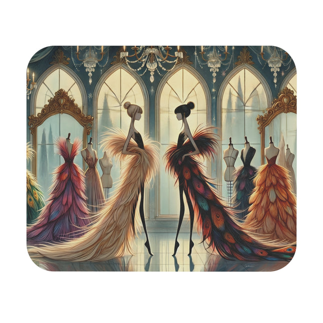 The Couture & Wings Mouse Pad – Fairy Fashion & Enchanted Glamour