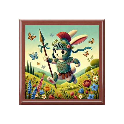 Rabbit Gladiator Jewelry Box
