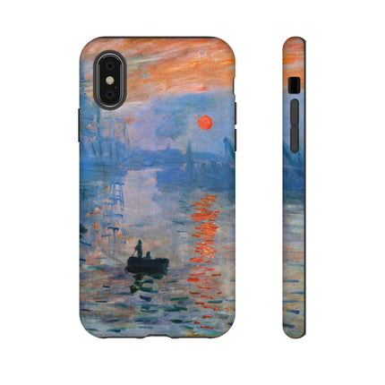 Sunrise by Claude Monet Phone Cases