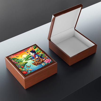 Sailor Kitten’s River Adventure Jewelry Box