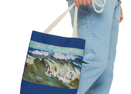 The Wave by Karl Hagemeister Tote Bag (AOP)