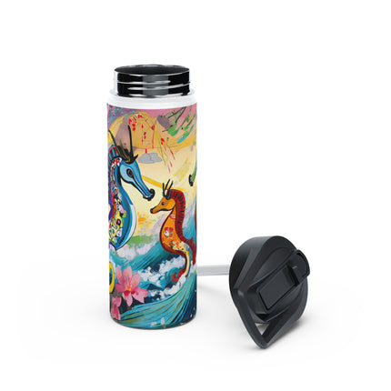 Seahorse Symphony Stainless Steel Water Bottle