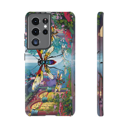 Neon Swarm Phone Cases