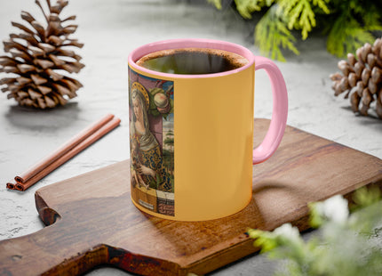 Madonna and Child by Carlo Crivelli Colorful Mugs (11oz, 15oz)