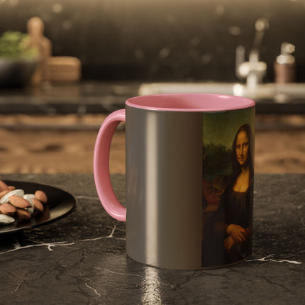 Mona Lisa by Leonardo da Vinci Colorful Mugs (11oz, 15oz)