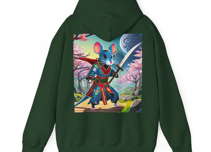 Cyber Samurai Rat – Heavy Blend™ Hooded Sweatshirt