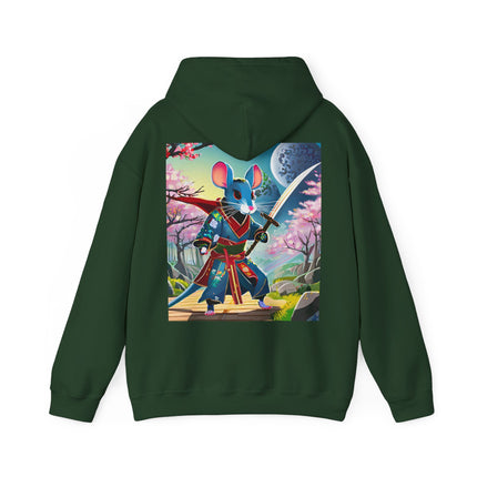 Cyber Samurai Rat – Heavy Blend™ Hooded Sweatshirt