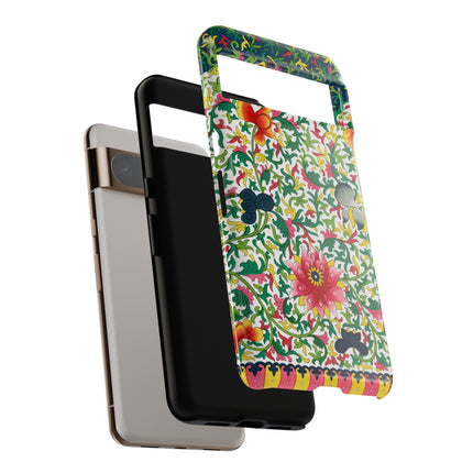 Colorful Floral Pattern by Owen Jones Phone Cases