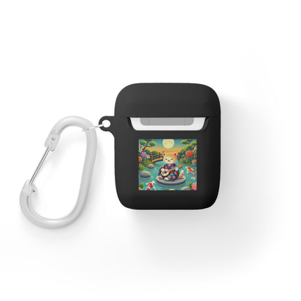Melodic Kitten by the Koi Pond AirPods and AirPods Pro Case