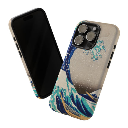 The Great Wave off Kanagawa by Katsushika Hokusai Phone Cases