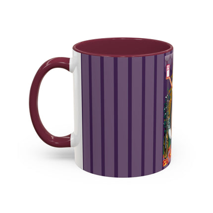 Countdown to Christmas Elegance Colorful Mugs (11oz, 15oz)