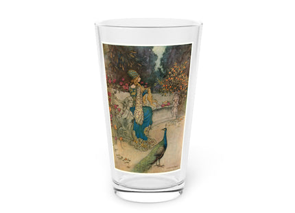 Preziosa in the Garden by Warwick Goble Glass, 16oz