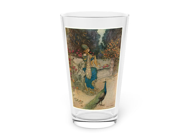 Preziosa in the Garden by Warwick Goble Glass, 16oz