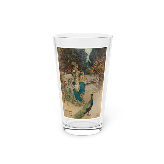 Preziosa in the Garden by Warwick Goble Glass, 16oz