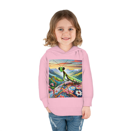 The Joyful Mantis Toddler Pullover Fleece Hoodie