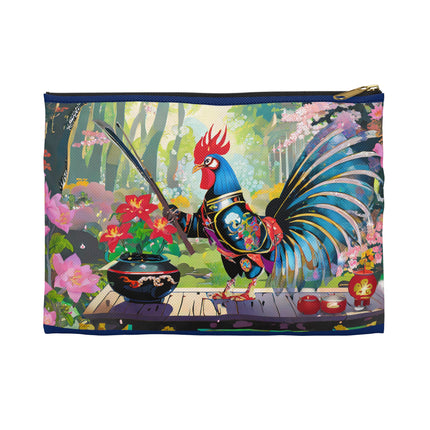 Cyberpunk Rooster Pencil Case