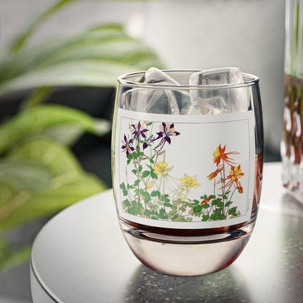 Aquilegia Flower by Tanigami Kônan Whiskey Glass