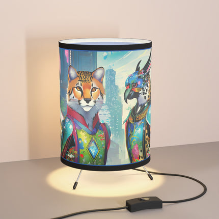 Cybernetic Duets Tripod Lamp