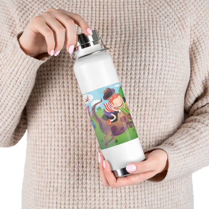 Rip-Roaring Fun Copper Vacuum Insulated Bottle, 22oz