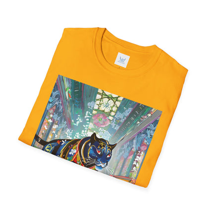 Cyber Panther's Hunt Softstyle T-Shirt