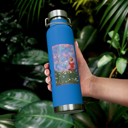 Whimsical Moments Copper Vacuum Insulated Bottle, 22 oz