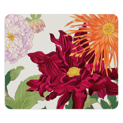 Dahlia by Tanigami Kônan Mouse Pad, Round and Rectangle