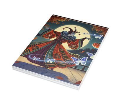 Court Magician with Ghost Butterflies Postcards (envelopes included) - Bundles of 10, 30, 50 Pieces