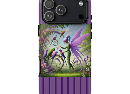 Lavender-Winged Fairy Phone Cases