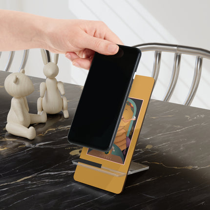 June & Pearl, Alexandrite (from the Gem Series) by Sofia Chiostri Mobile Display Stand for Smartphones