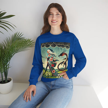 The Dragon Fairy’s Stride Heavy Blend™ Crewneck Sweatshirt