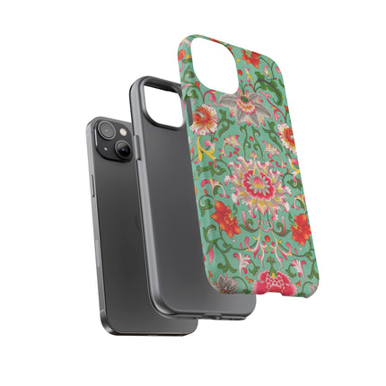 Colorful Floral Pattern by Owen Jones Phone Cases