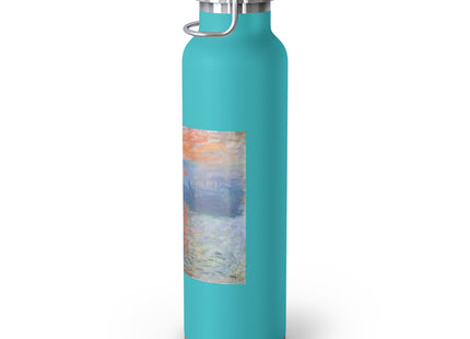 Sunrise by Claude Monet Copper Vacuum Insulated Bottle, 22oz