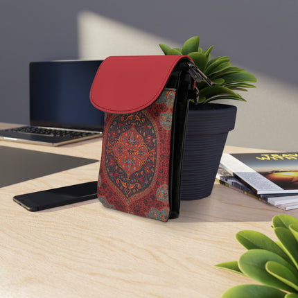 Arabesques by Émile Prisse d'Avennes Small Cell Phone Wallet