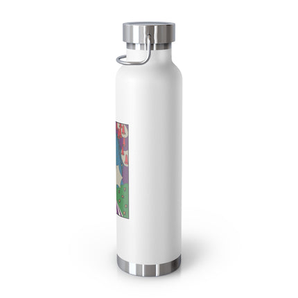 Two Pierrots Copper Vacuum Insulated Bottle, 22oz