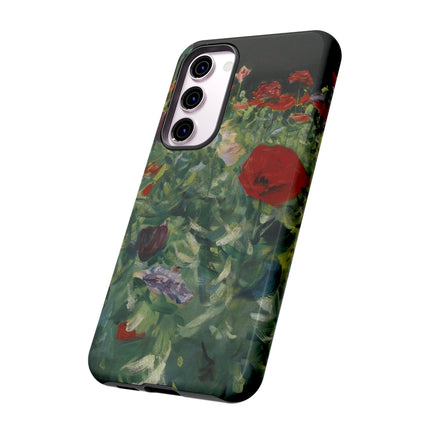 Poppies (A Study of Poppies for Carnation, Lily, Lily, Rose) by John Singer Sargent Phone Cases