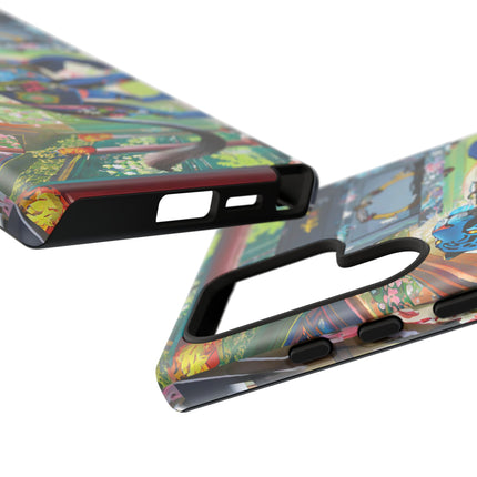 Cyber Panther's Hunt Phone Cases