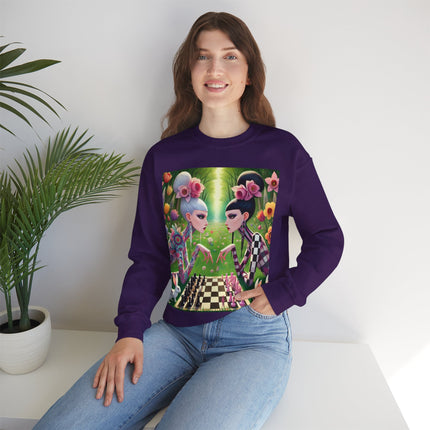 Spring Gambit: A Fairy’s Move Heavy Blend™ Crewneck Sweatshirt