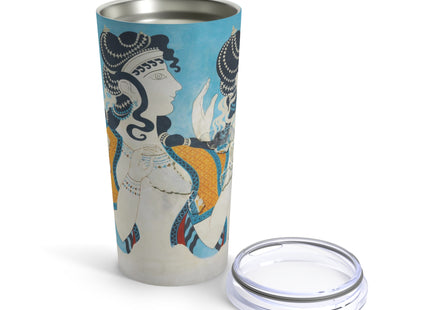 Reproduction of Ladies in Blue by Emile Gilliéron Tumbler 20oz