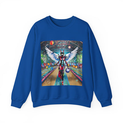 Samurai Robot Angels Unisex Heavy Blend™ Crewneck Sweatshirt