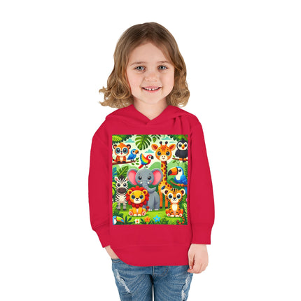 Jungle Friends Parade Toddler Pullover Fleece Hoodie