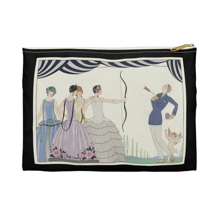 Visez au coeur, belles dames! by George Barbier Accessory Pouch