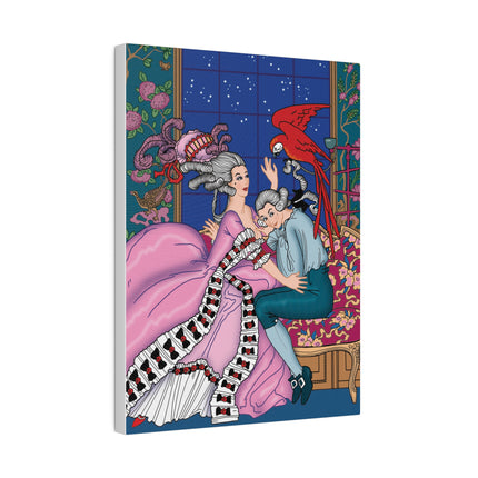 The Jealous Parrot – George Barbier’s 1920 Art Deco Illustration