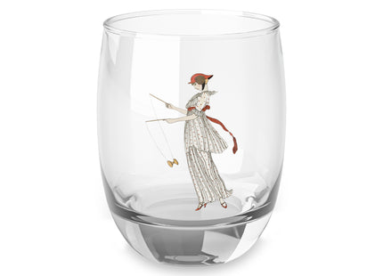 Robe de linon imprimé (Printed linen dress) by George Barbier Whiskey Glass