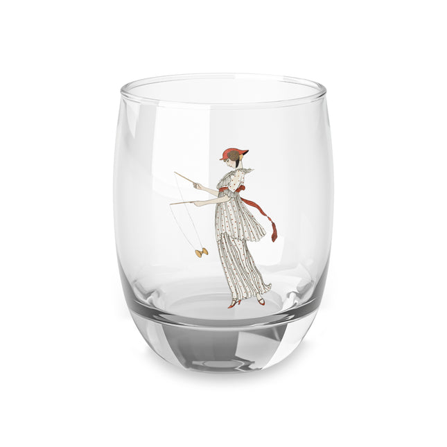 Robe de linon imprimé (Printed linen dress) by George Barbier Whiskey Glass