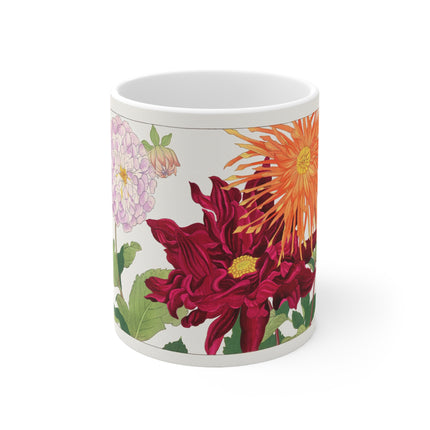 Dahlia by Tanigami Kônan Ceramic Mug 11oz