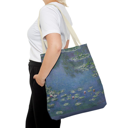 Water Lilies by Claude Monet Tote Bag (AOP)