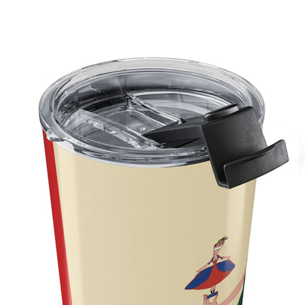 The Marionette 20oz Tumbler – Theatrical Glamour & Cabaret Elegance